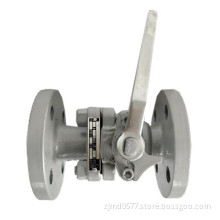 Cast steel ball valve